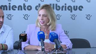 Visita Institucional de Almudena Martínez a Ubrique