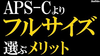 【ニコン D780】APS-Cではなくフルサイズのカメラを選ぶ 3つの理由。（センサーサイズ）