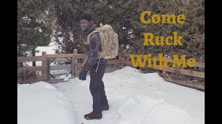 Come Ruck With Me | Military PT | Quick Workout | Easy Exercise for Everyone | Winter Cardio |