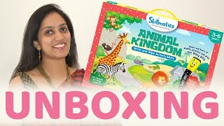 Unboxing of Skillmatics Animal Kingdom Activity Mats