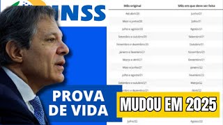 INSS EMITE COMUNICADO GERAL PARA TODOS OS APOSENTADOS SOBRE MUDANÇA NA PROVA DE VIDA DO INSS 2025