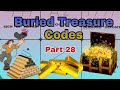 Buried Treasure Codes and Markers