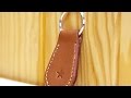 Make a Simple Leather Key Ring - DIY Style - Guidecentral