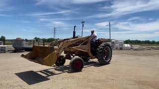 McCormick Farmall 656 Gas Tractor w/ Freeman