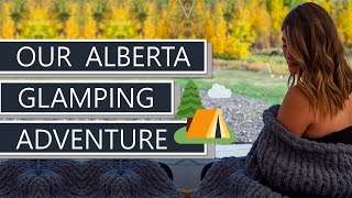 Fall Glamping in Alberta, Canada | Visiting Hastings Lake