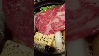 彦根城近くの近江や蔵さんのすき焼き御膳