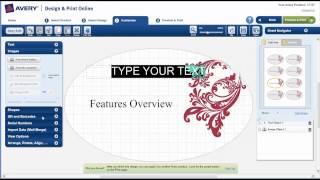 Avery Design & Print Online Features Overview