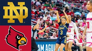 Notre Dame vs Louisville Women's College Basketball 2025