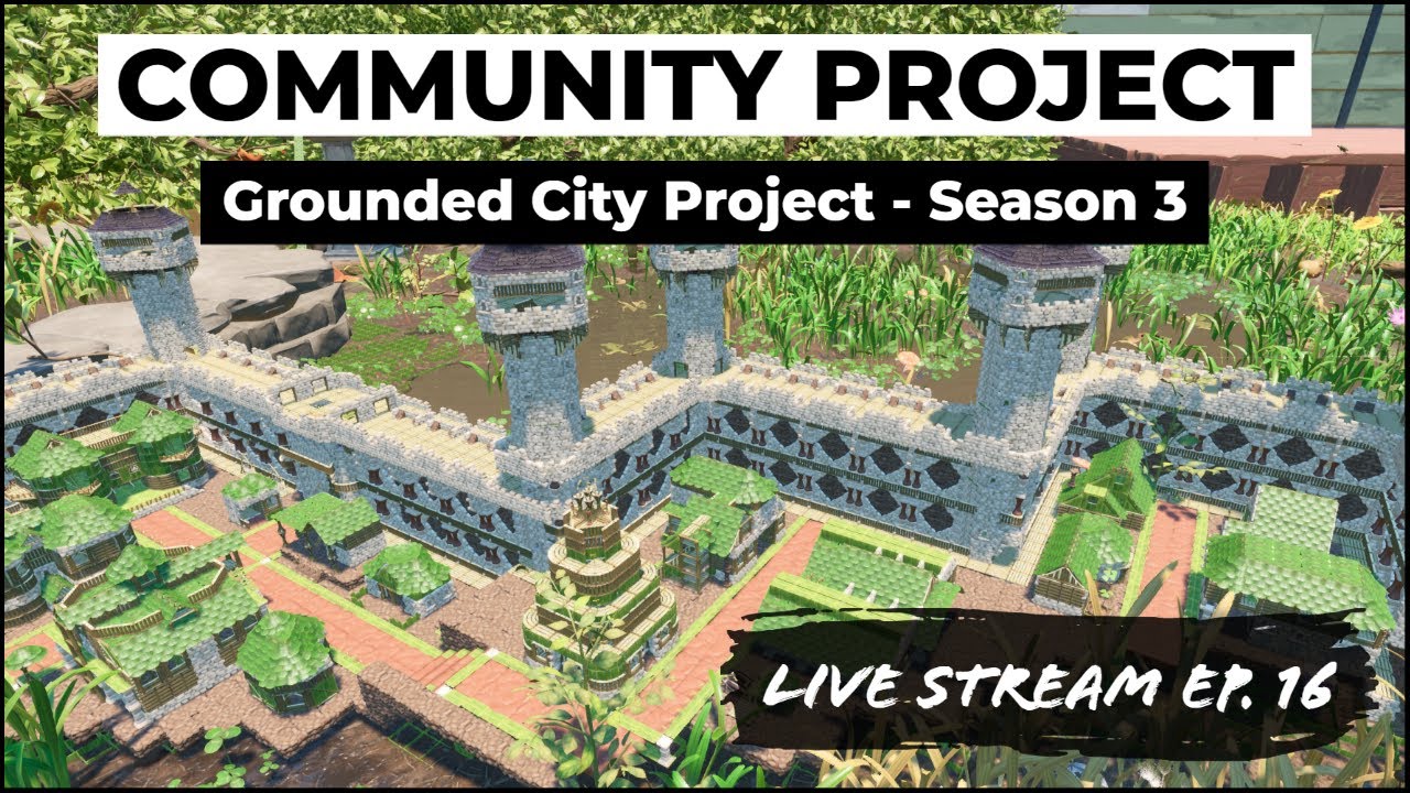 Live Vod Grounded City Project S3ep16 Building Wall Area 2 Day 5