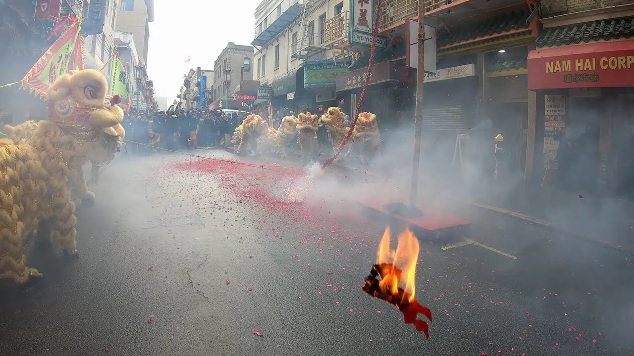 CNY 2019 :: Lion Dance And Firecrackers ~ Lee Family Association ...