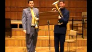 Domokos - Concertino for Trumpet,Trombone and Organ 2005, II.Dream