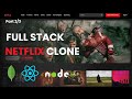 Build a Full Stack Netflix Clone with AI Movie Recommendations | React.js & Node.js App (MERN 2025)
