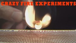 SLOW MOTION FIRE BURNING MATCHSTICK AND PING PONG BALLS! - Satisfyting Video In Reverse!