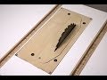 Homemade Table Saw - 4: Removable Insert and Fine-Tuning Homemade Table Saw - 4: Removable Insert and Fine-Tuning