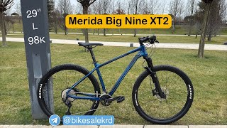 Обзор велосипеда Merida Big Nine XT2