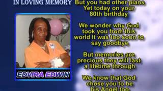 Edvira Edwin memorial