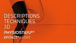 PHYSIOSTRAP Sport | Description Technique 3D - EPITACT Sport | Genouillère Sport