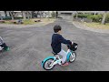 たった10分で補助輪なし自転車に乗れました！練習法公開！5歳年中 how to ride a bicycle