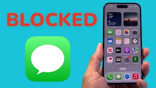 How To See Blocked Messages in iPhone
