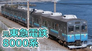 元東急電鉄8000系 伊豆急行8000系電車 ～オールステンレス車両～