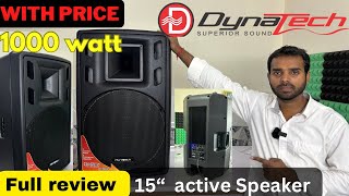 Dynatech Hp15A+ 1000 watt active speaker | active monitor |  stage monitor |  dynatech speakers