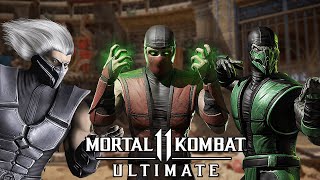 All Reptile, Smoke & Ermac Intro References (MK11 Ultimate Update) [1440p 60fps✔]