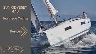 SUN ODYSSEY 440 de Jeanneau : Visite Guidée (en français)