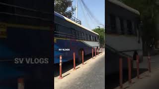 Old APSRTC bus in Heavy speed