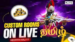 தமிழ் FUN CUSTOM MATCH 😎 WITH SUBSCRIBERS😈COME AND JOIN 🥰 FREE FIRE LIVE 🔴#freefirelivetamil