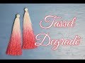 Como fazer tassel/franja  degradê [TUTORIAL]