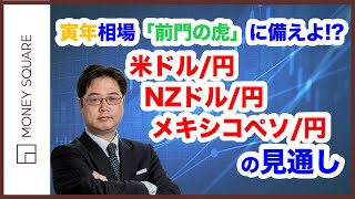 寅年相場、『前門の虎』に備えよ！？ 米ドル/円、NZドル/円、メキシコペソ/円の見通し