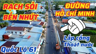 MỞ RỘNG, LẮP ĐẶT CỐNG THOÁT NƯỚC ĐƯỜNG HỒ CHÍNH MINH ĐOẠN RẠCH SỎI - BẾN NHỨT