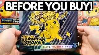 Is it Worth It to Buy a $50 Surging Sparks Elite Trainer Box?