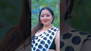 Siril's women polka dots Georgette saree from Amazon| Saree Expression Video | Saree Naree