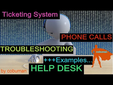 The best help desk guide for beginners; with phone calls and troubleshooting