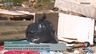 Moradores do Cidade Nova estão preocupados com excesso de lixo em terreno do bairro