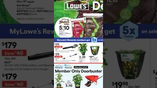 Lowe's Springfest Mulch Week is INSANE #lowesdeals #springseason #gardendeals #sponsored