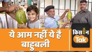 Bahubali Mango: ये आम नहीं ये है बाहुबली, इस आम के साथ सेल्फी लेने की मची होड़ | Kisan Tak