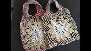 Szydełko Wioli - torba BAG/ torby/ crochet/ handmade