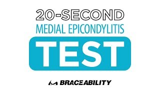 20-Second Medial Epicondylitis Test | Do You Have Golfer’s Elbow?