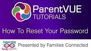 How to Change your ParentVUE Password