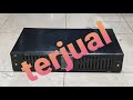 tes graphic Equalizer  SEICO EQ10DL rumahan 2x10band stereo 20channel