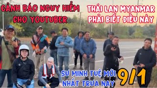 Sư minh tuệ Trưa nay 9/1 cảnh báo YouTuber sẽ gặp nguy hiểm ở thái Lan nếu không làm điều này