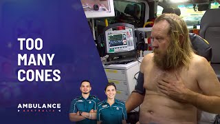 The Danger Of Cones And Pizza | Ambulance Australia | Channel 10