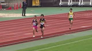 第50回京都府高等学校ジュニア陸上競技対校選手権大会　男子1500ｍ予選5組