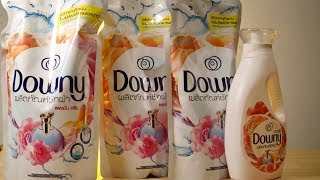 แนะนำผลิตภัณฑ์ซักผ้า สูตรน้ำ Downy