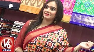 Ikat Mela Launch At Narayanaguda YMCA | Handloom Sarees Attract Hyderabad People | V6 News