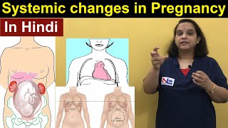 Physiological changes during Pregnancy in Hindi 🤰 Systemic & Metabolic Changes | Nursing Lecture