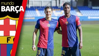 BARÇA ATLÈTIC | Primeras palabras de GODOY y DIARRA, nuevos fichajes azulgranas