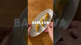 \\大後悔/よく見るバクラヴァを作ったらヤバすぎた🥧🥧🥧　#バクラヴァ  #baklava  #cooking  #shorts #お菓子作り